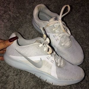 Women’s White Nike Flex TR8 Training Shoe